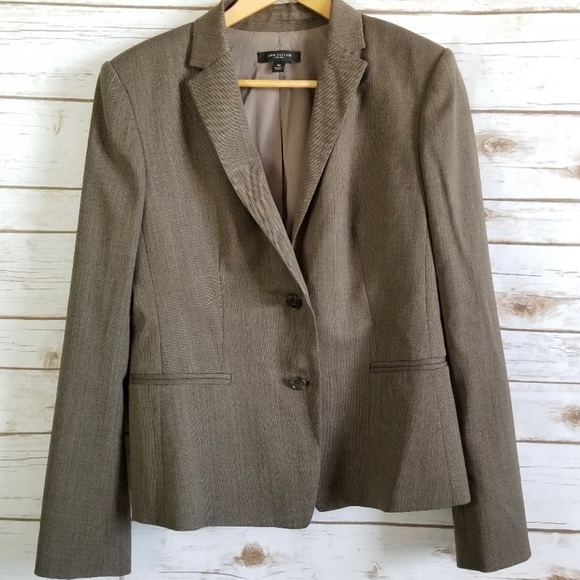 Ann Taylor Jackets & Blazers - Ann Taylor Brown Blazer 14 NWTS